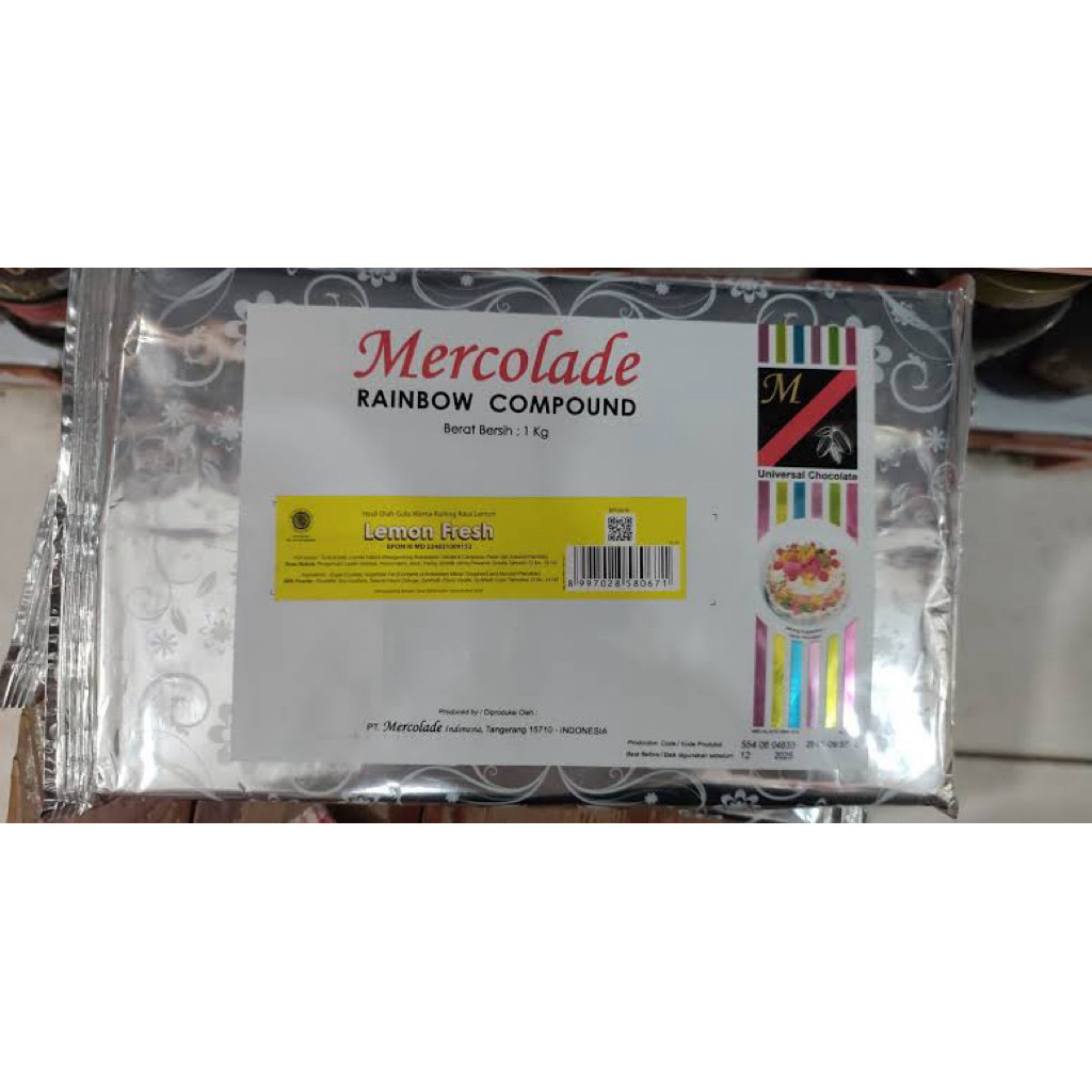 Mercolade Compound Lemon Fresh 1 Kg - KARTONAN - CARGO - JL