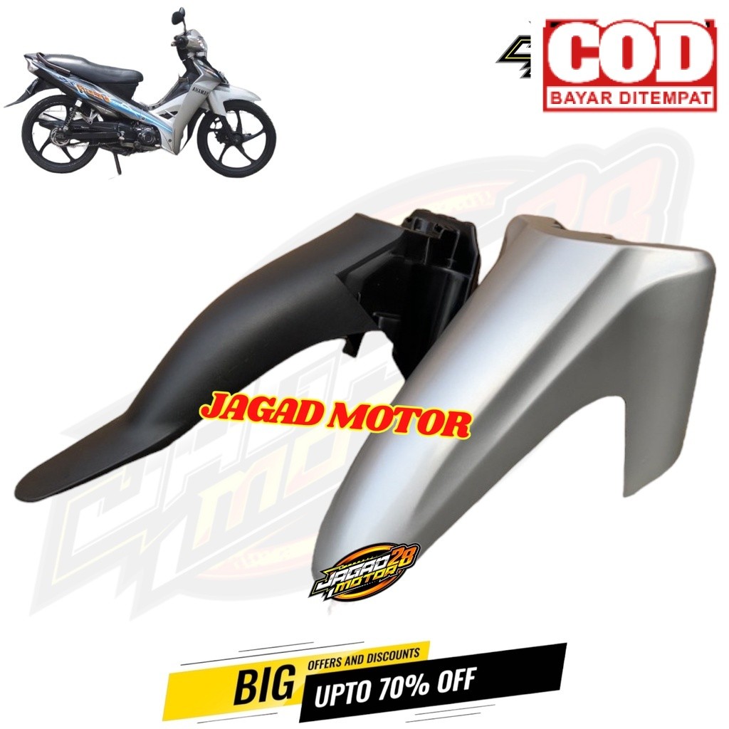 Spakbor Depan Belakang Vega R New Silver / Sepakbor Depan Belakang Vega R New Silver / Slebor Depan 