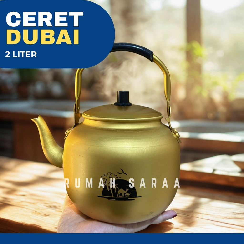 TEKO DUBAI EMAS | CERET ARAB 2 LITER