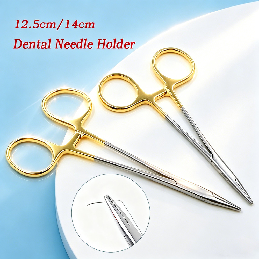 Penjepit Jarum Dental / Pencerna Jarum Dental / Dental Needle Holde / Nald Voeder Nalfuder Klem Beda