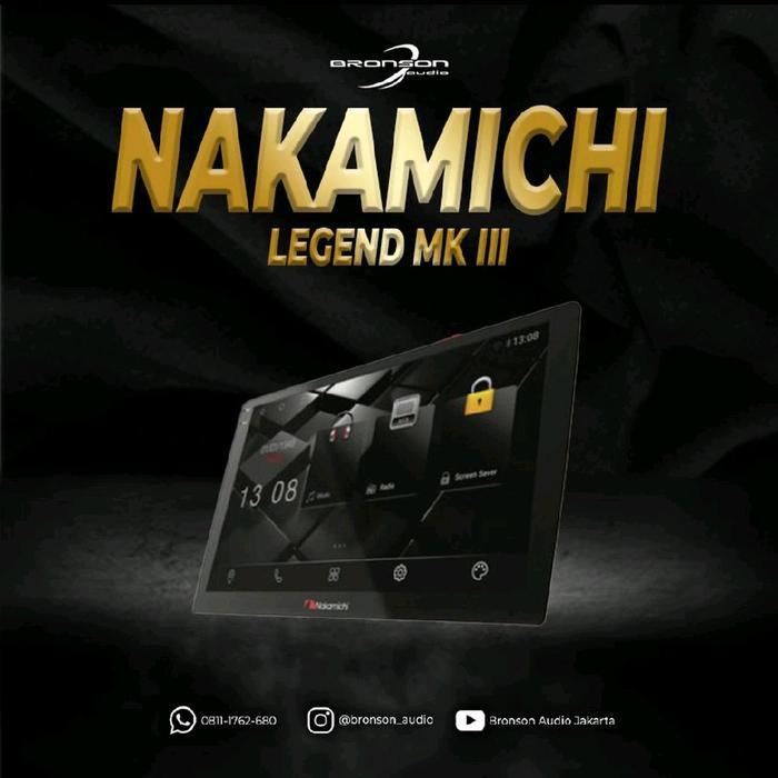 PAKET ANDROID NAKAMICHI LEGEND MK3  RAM 8GB/128 ROOM + CAMERA 360 WERLLES CARPLAY