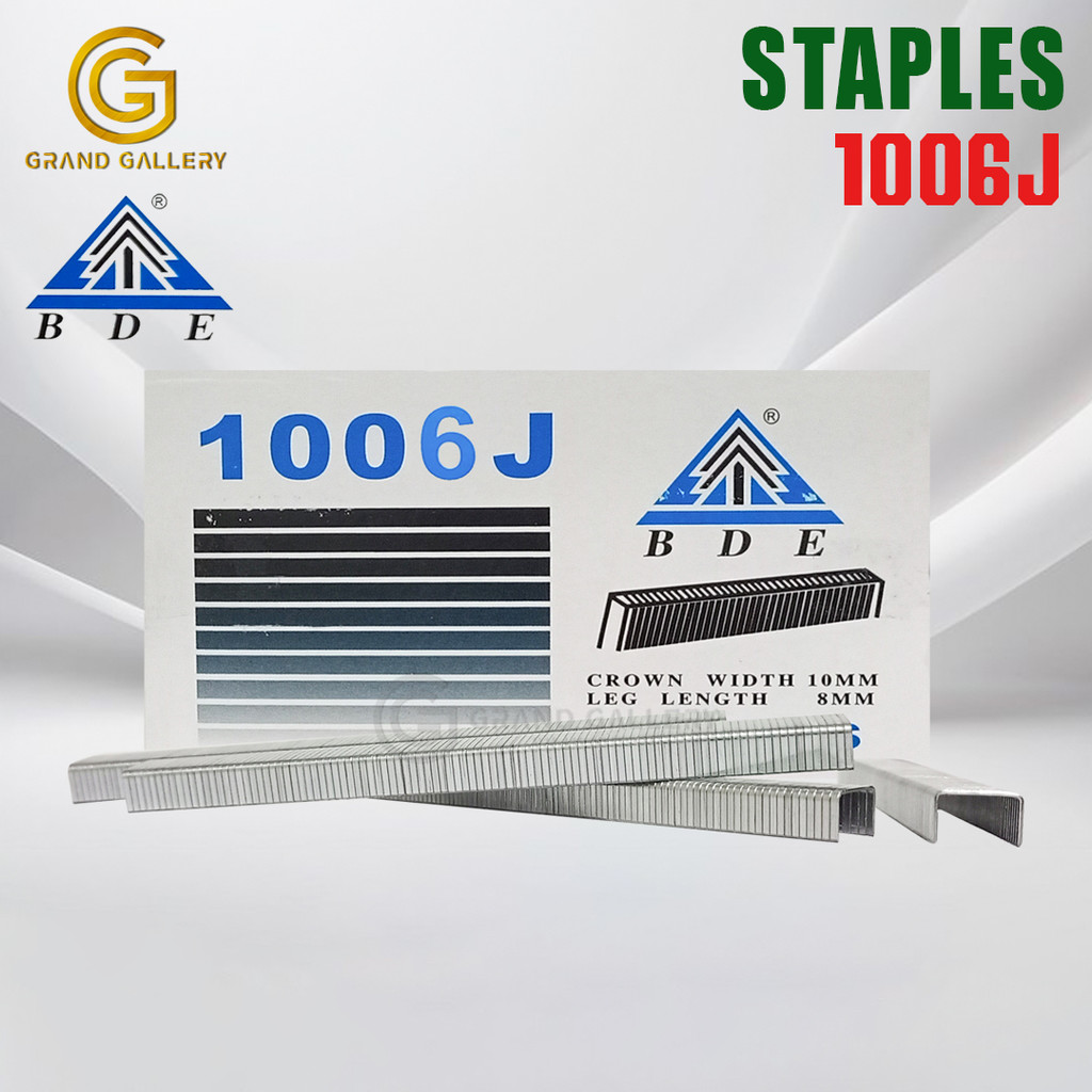 BDE 1006J - J10 STAPLES - ISI STAPLES 1006J / J1006 / 1006-J - 5000 PCS