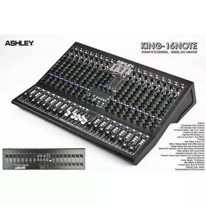 mixer audio ashley king16note king 16 note king16 note 16 channel