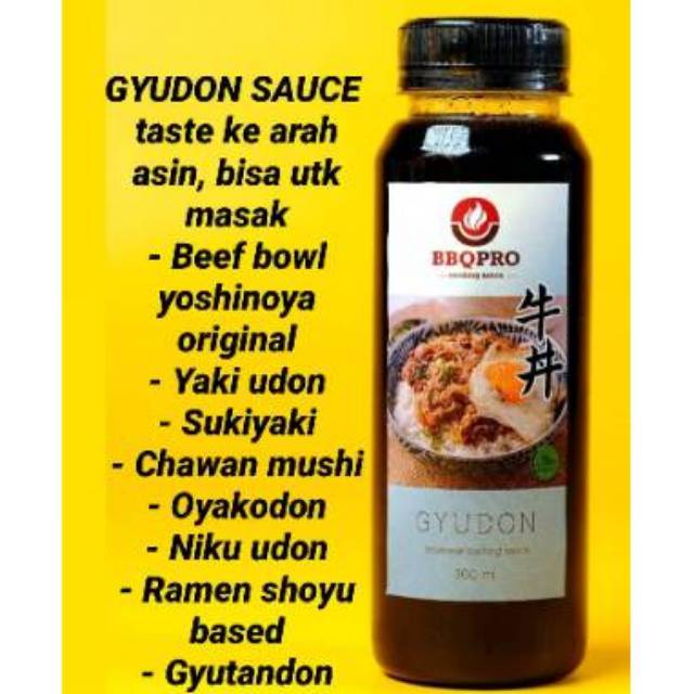 promo|| SAUS GYUDON / masak yoshin*ya (HALAL)
