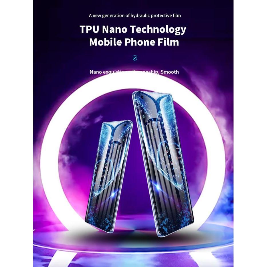 MYROOTS Hydrogel Realme X2 Pro - anti gores jelly - anti shock - Realme X2Pro, CLEAR DEPAN