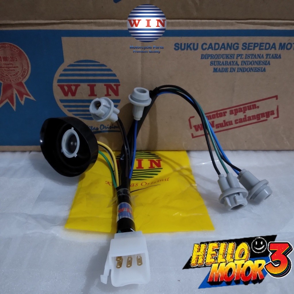 Fitting Lampu Mio 125 M3 2014 2015 2016 2017 2018 2019 WIN | cop fiting piting peteng motor injeksi 