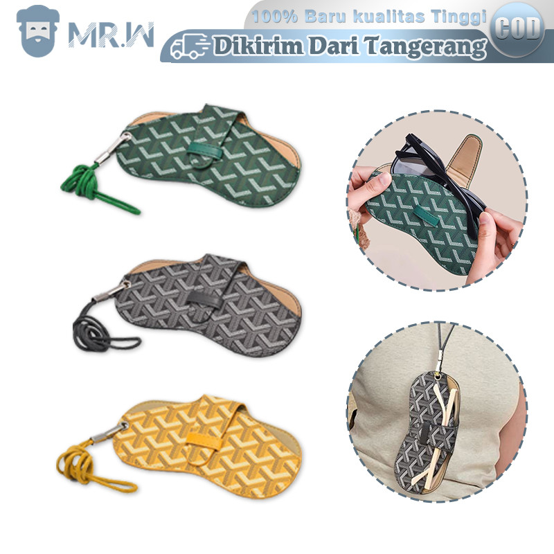 Tas Kacamata Travel Gantungan Case Kacamata Case Kacamata Kulit Gantung Stylish Tempat Kacamata