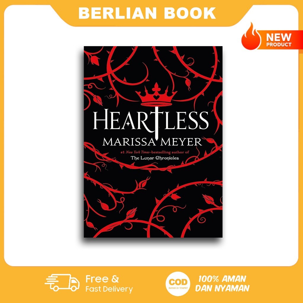 Heartless - Marissa Meyer (English) - bagus.bookstore