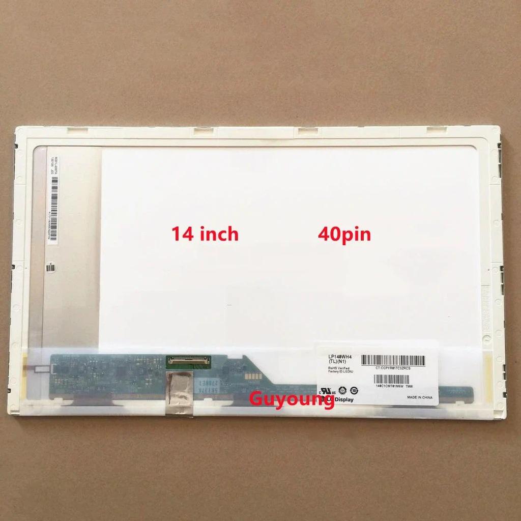 14.0'' laptop lcd Screen B140XW01 V9 B140XW01 V8 N140B6-L02 LP140WH4 BT140GW01 LTN140AT01 M140NWR1 N