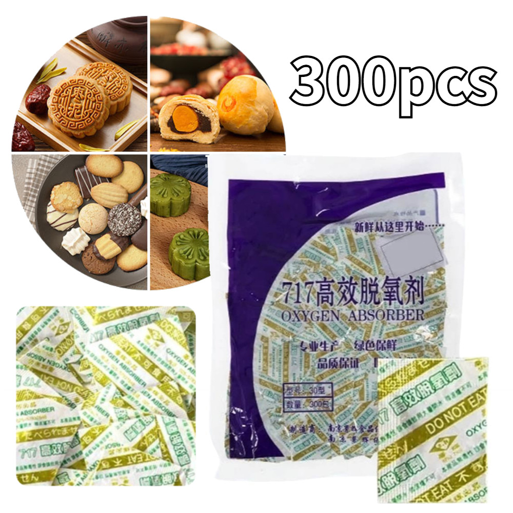 300Pcs Bungkus Oxygen Absorber Food Grade/Natural Desiccant Food Grade