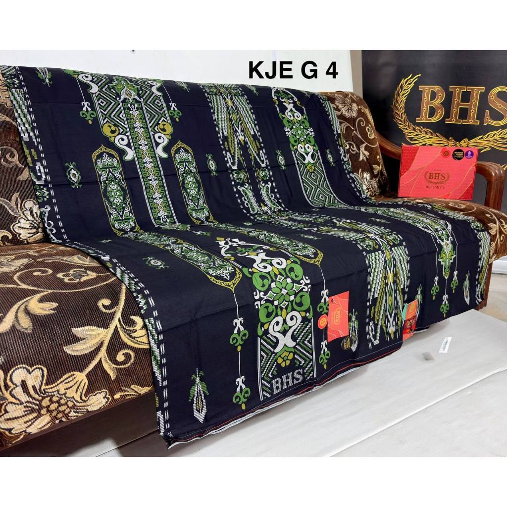 SARUNG BHS INFINITY GOLD-SILVER DAN COSMO HITAM PUTIH POLOS KUALITAS TERTINGGI