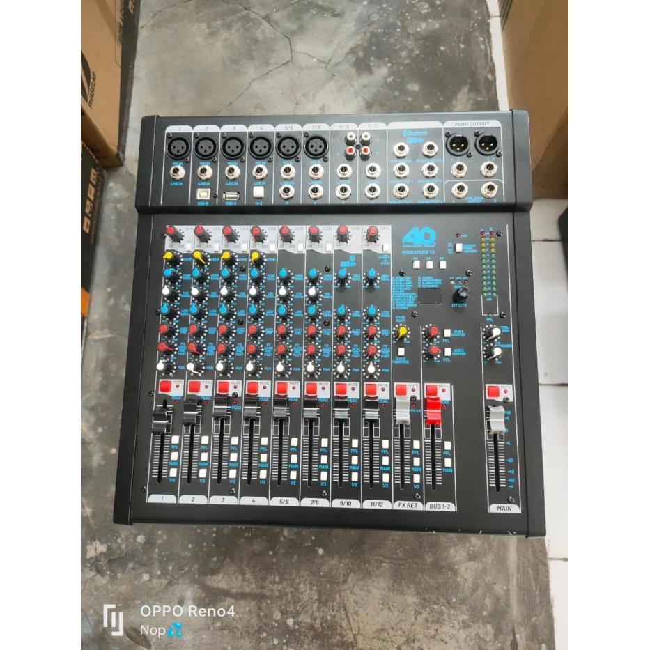 MIXER AUDIO PHASELAB SIGNATURE 12 CHANNEL