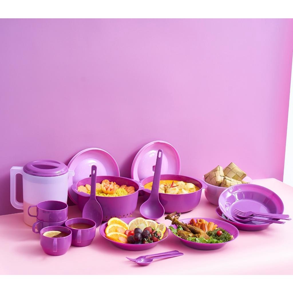TEMPAT MAKAN PRASMANAN SERVING SET 18 PCS / MANGKOK ES BUAH / MADELINE WADAH SAJI