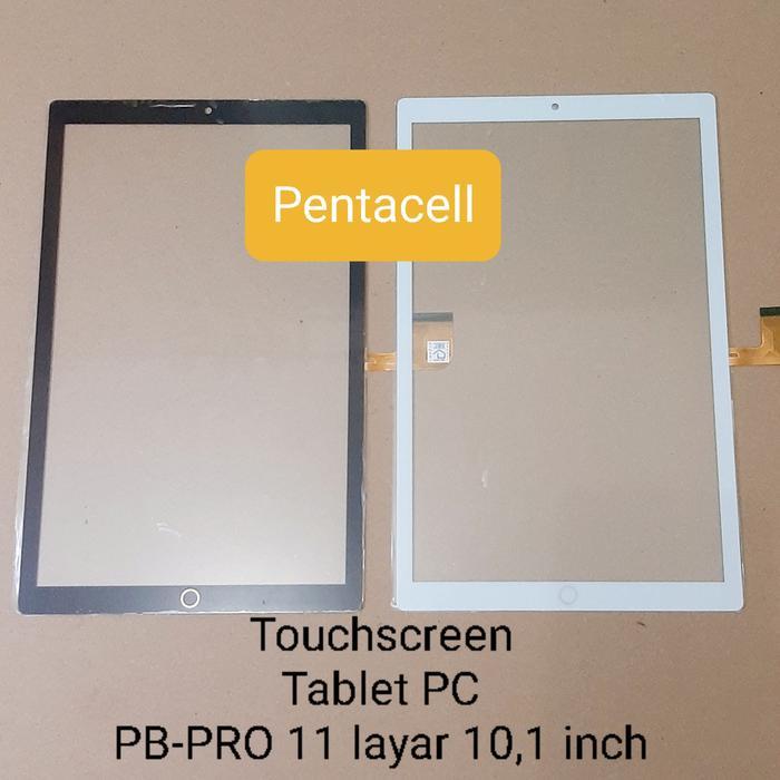 Touchscreen Tablet PC PB-PRO 11 Original layar 10,1 inch - Hitam