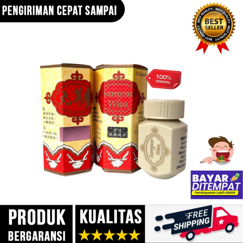 Tong Tianhe TM Original Impor Dari China SAMYUNWAN ORIGINAL WISDOM Suplemen Obat Penggemuk Badan Per