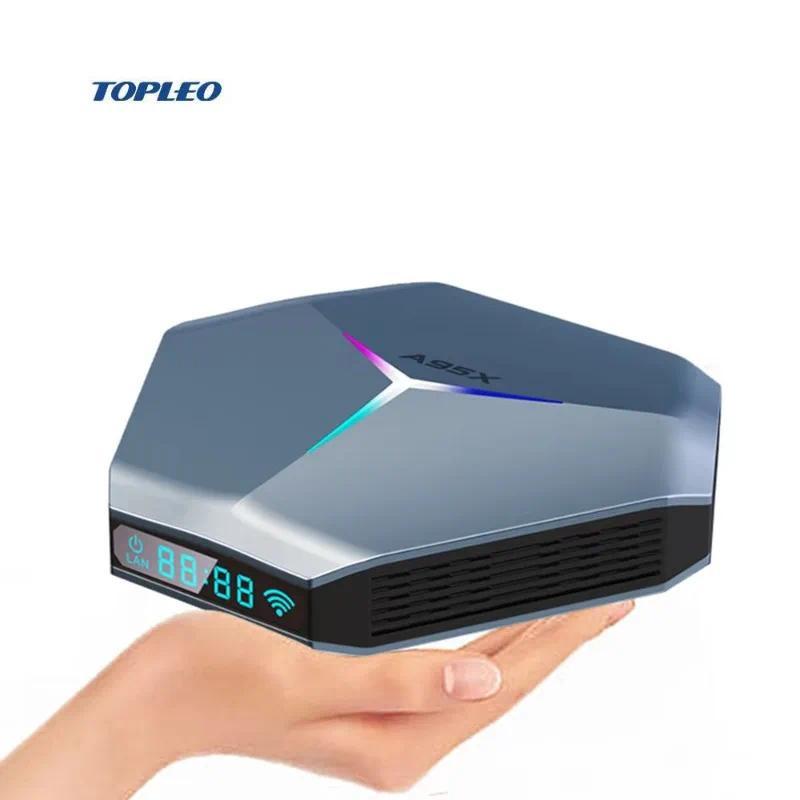A95X F4 S905X4 Topleo Mini android TV Box Remote Voice 4k Quad Core Latest TV Box android 10