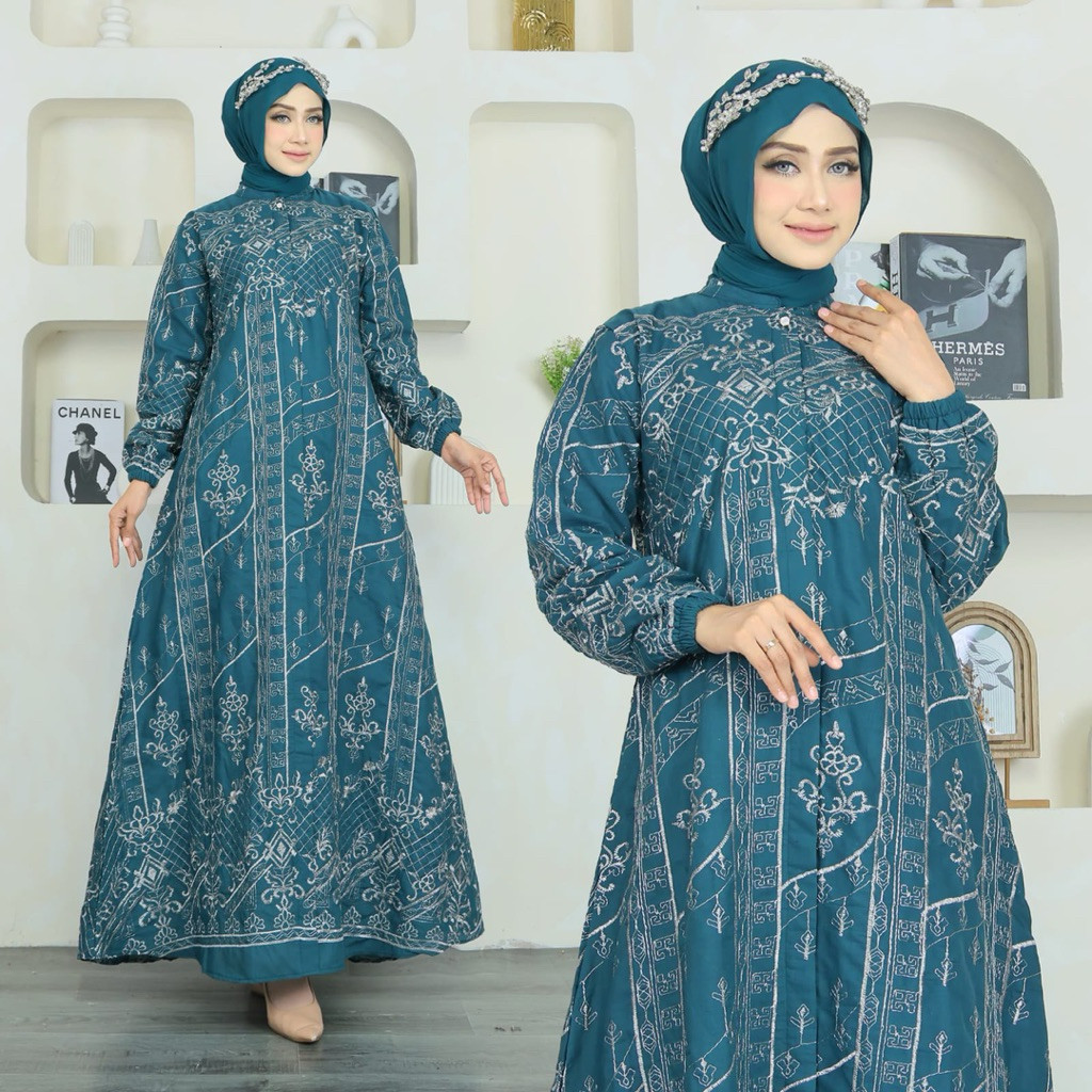 Gamis Laura Katboll Kerancang BKK/Laura Dress/GamisKatbol/gamismurah