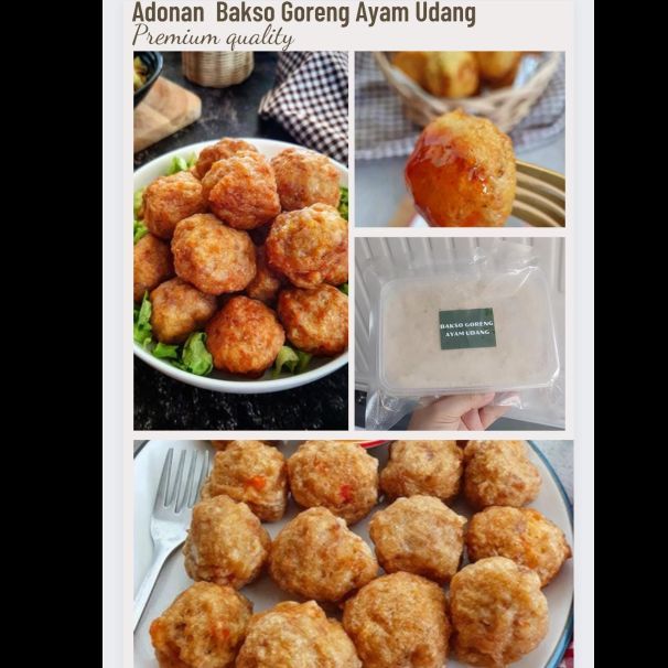 Adonan Bakso Goreng Ayam Udang
