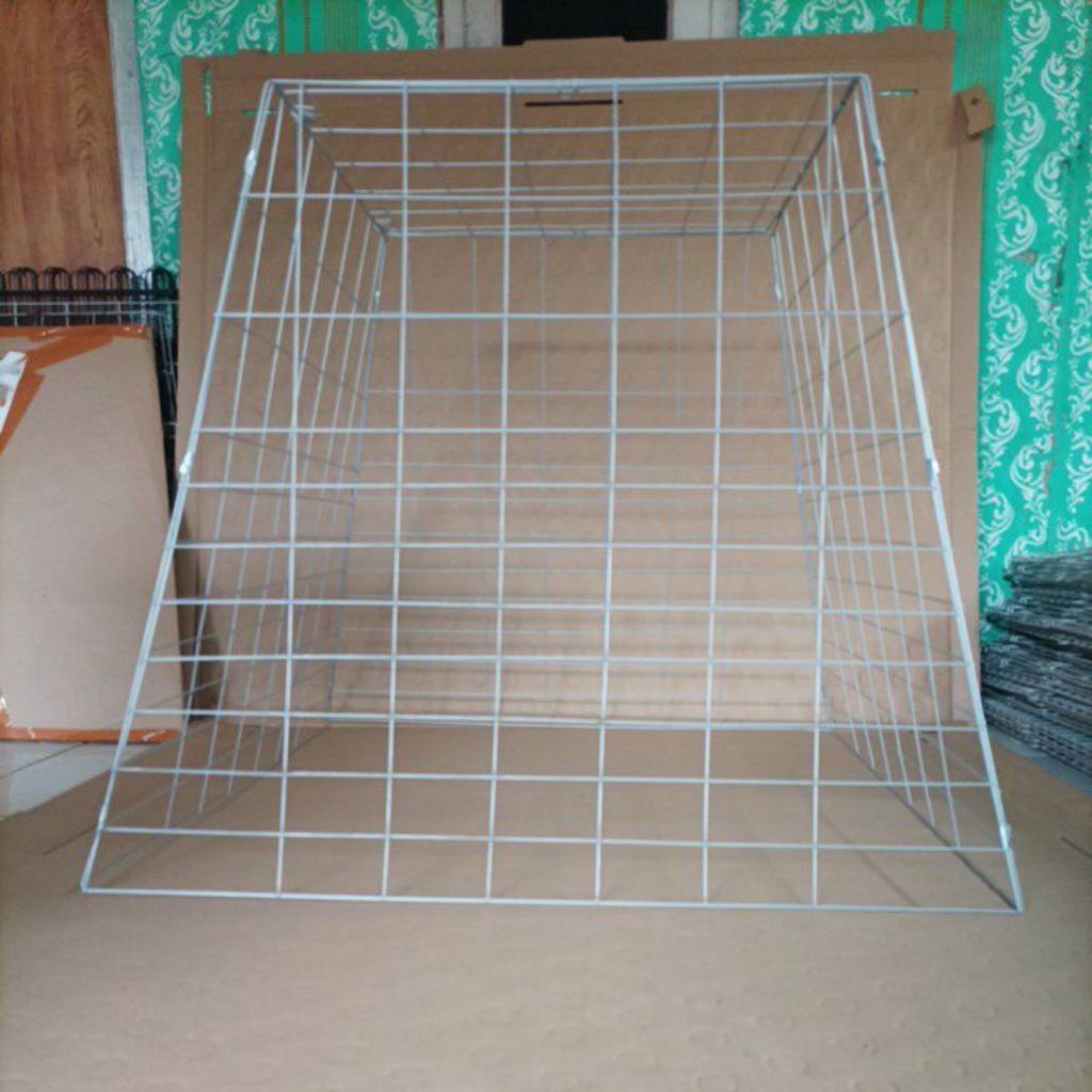 Kandang jemuran ayam, kandang piramid, trapesium,ayam bangkok, ayam hias, ayam kampung, ayam adu 80 
