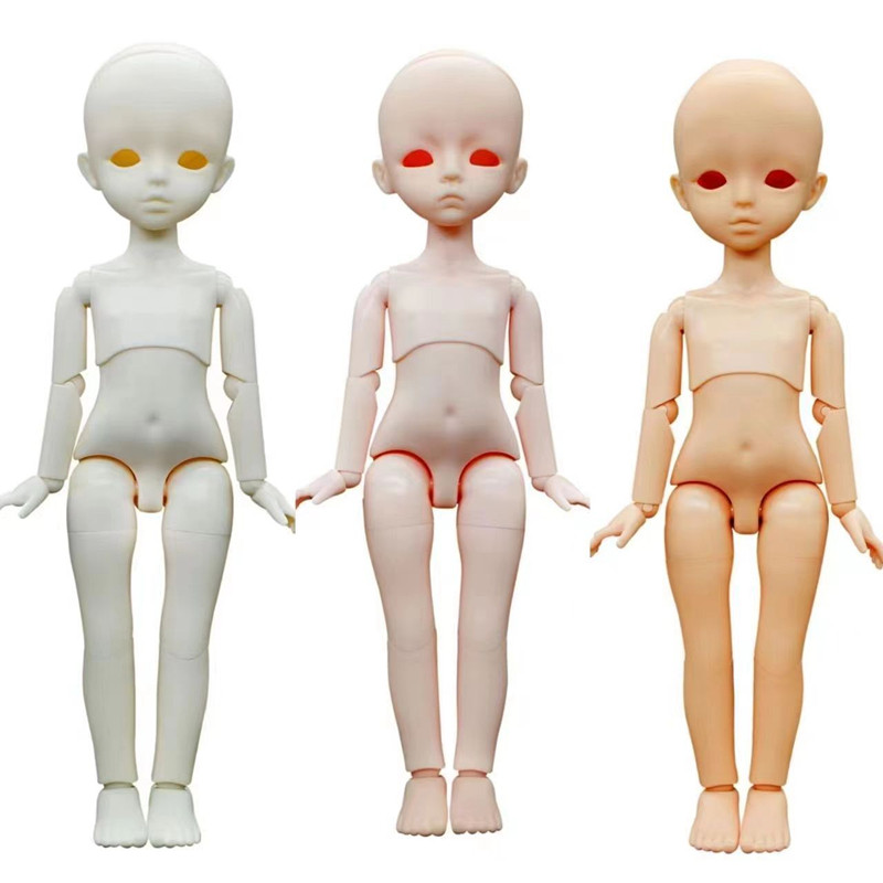 1/6 Bjd Body Accessories for 28cm Doll Vinyl Doll's Head Without Makeup