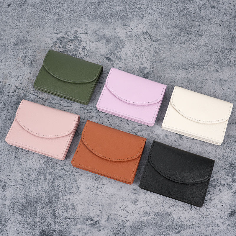 Dompet Mini Dompet Lipat Wanita Dompet Pendek Wanita Fashion Wallet Simple Lucu Korea