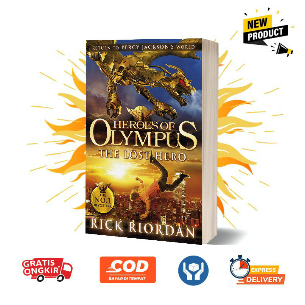 The Lost Hero by Rick Riordan (English)