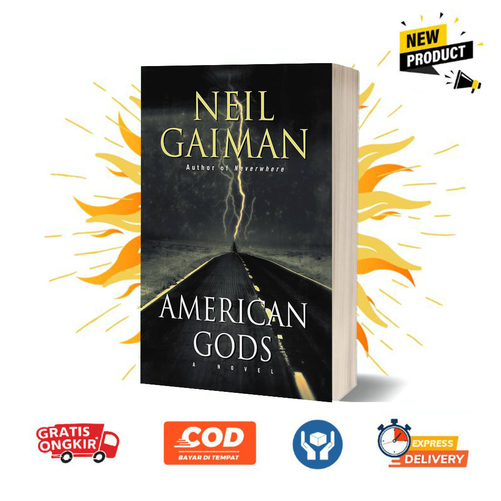 American Gods (American Gods, #1) by Neil Gaiman (English)