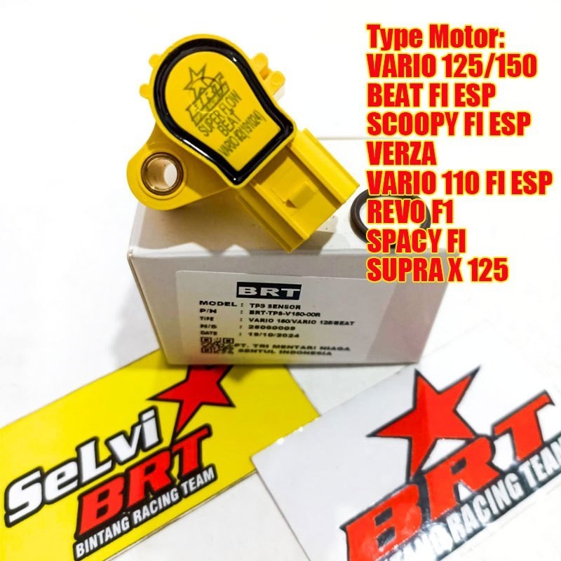 SENSOR TPS BRT HONDA VARIO 125 VARIO 150 BEAT POP BEAT ESP BEAT FI BEAT STREET GENIO BEAT DELUXE TPS