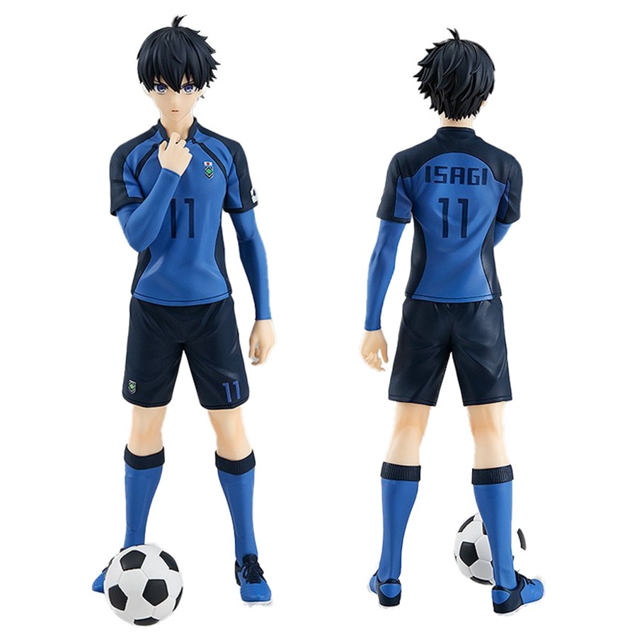 KRATOS Store 17cm Blue Lock Anime Figure Forward Isagi Yoichi Action Figure Japanese Football Boy Fi