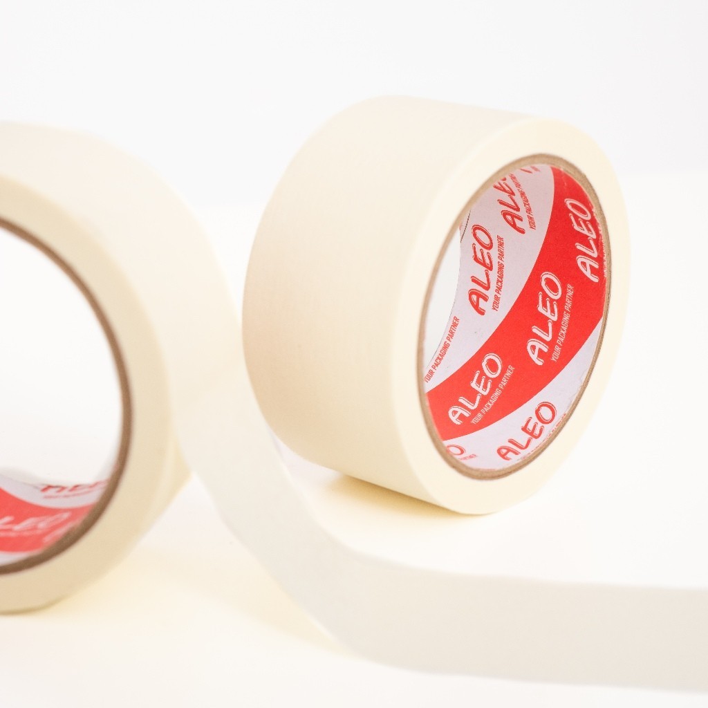 Masking Tape 48mm x 21 meter - Lakban Kertas 48mm x 21 meter ALEO