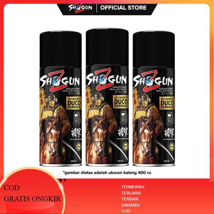 Cat motor Shogun Z Paket Hemat 3 Kaleng - cat semprot duco