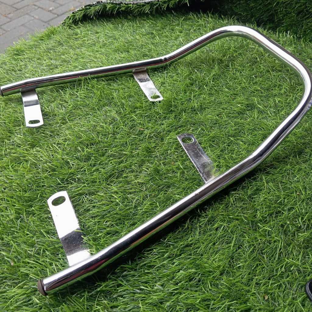 BEHEL BEGEL JOK BELAKANG TORNADO/SADEL PEGANGAN JOK BELAKANG SUZUKI TORNADO CROME IMPORT