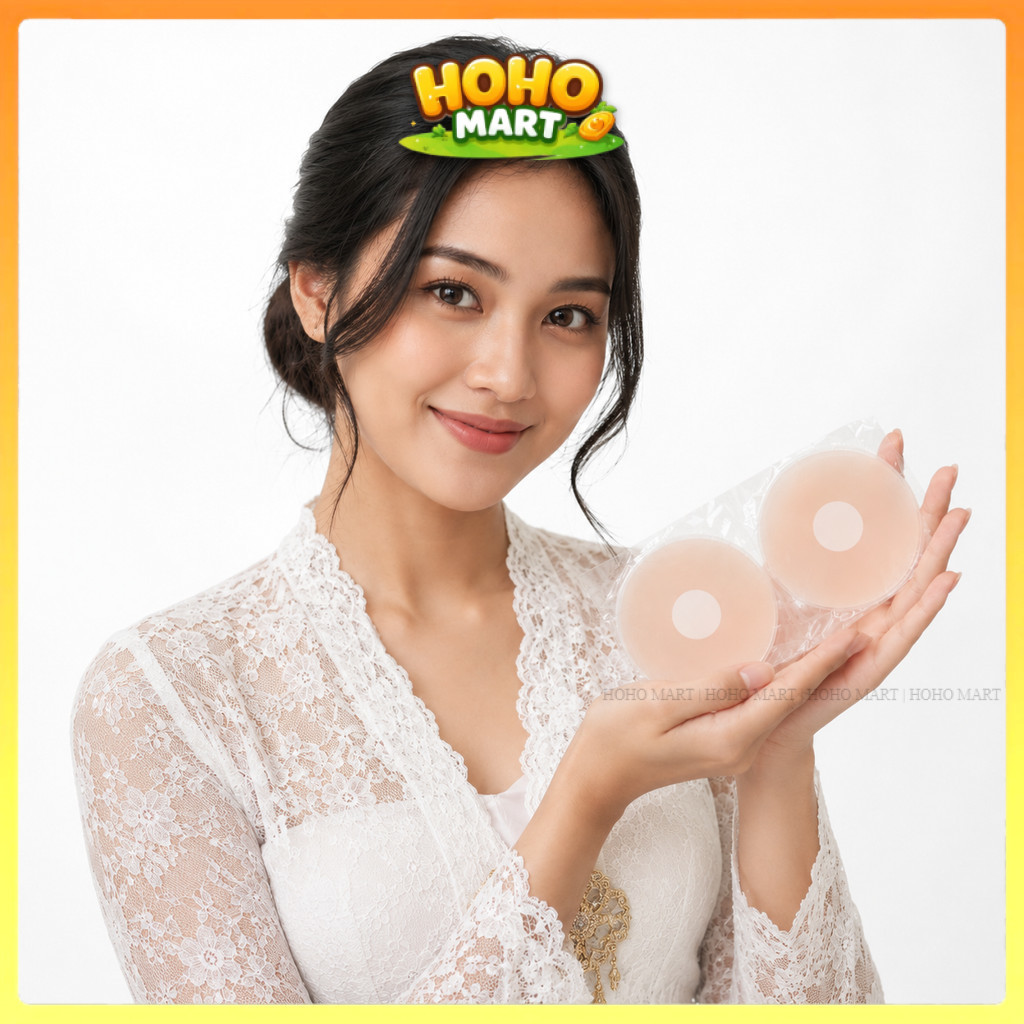 HOHO | Bra Cover Silicone Seamless – Inner Fashion Tanpa Tali untuk Kebaya dan Dress