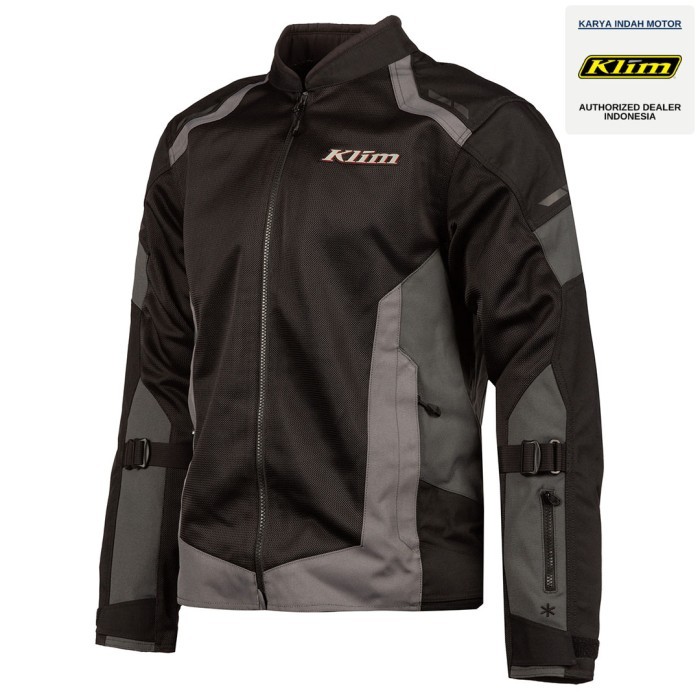 KLIM Induction Jacket Stealth Black Original Jaket Touring Airflow Premium KLIM