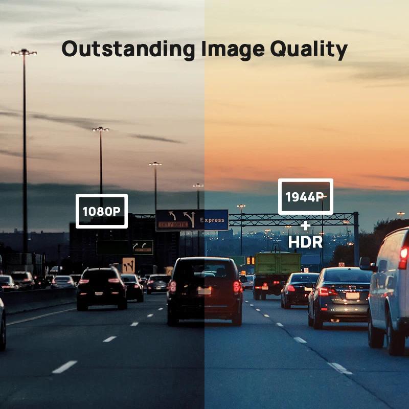 70mai Dash Cam M500 1944P 170FOV 70mai M500 Car DVR Dash Camera Recorder GPS ADAS 24H Parking Monito