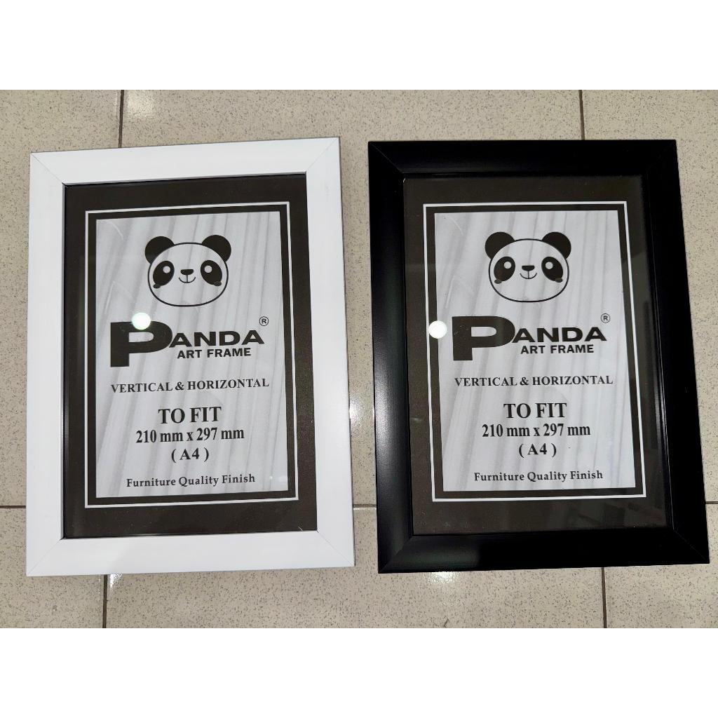 Bingkai Polos Putih | Hitam (Ukuran A4)