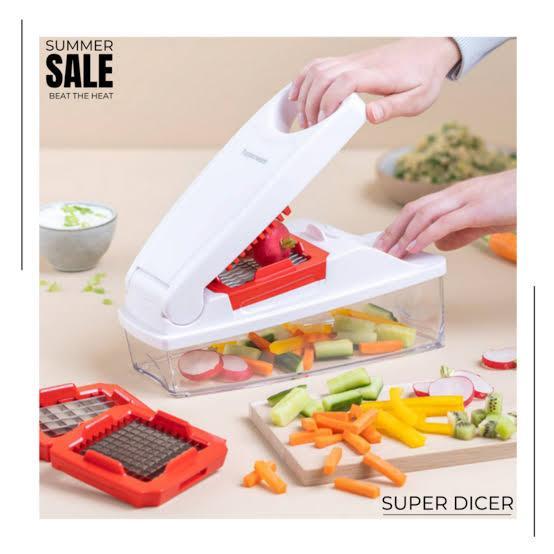 TUPPERWARE ORI 100% SPEEDY MANDO CHEF  JUNIOR DICER PENGIRIS PEMOTONG - super dicer