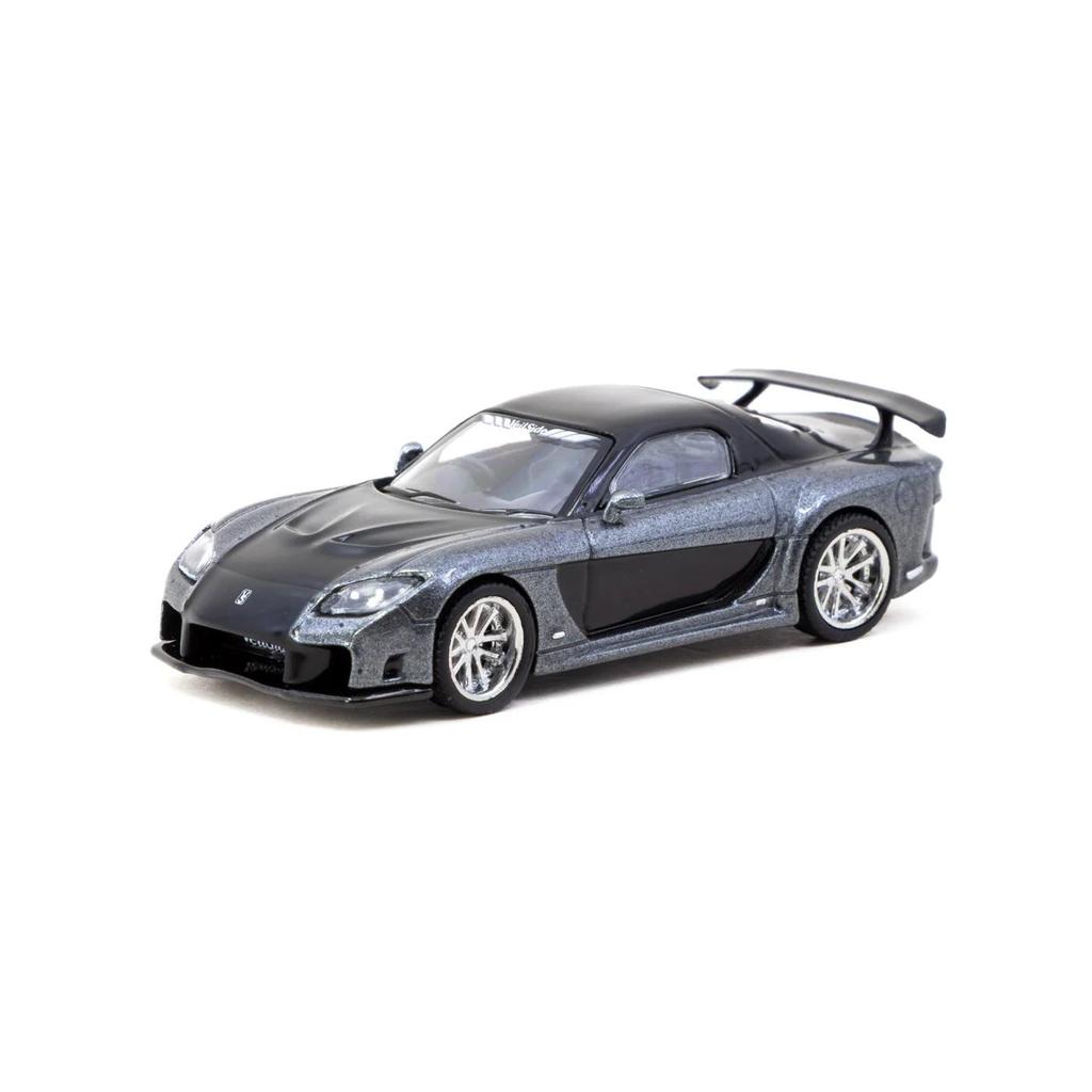 TARMAC WORKS x Veilside Mazda RX-7 Veilside Fortune7 Grey Metalic