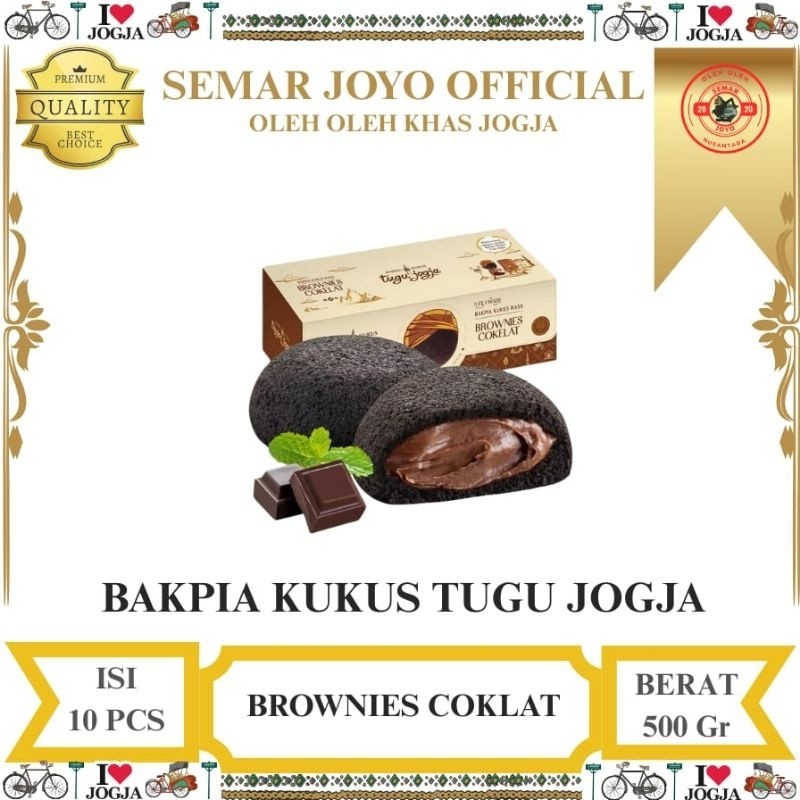 [TERLARIS] Di Jakarta / Bakpia Kukus Tugu Jogja /  Bakpia Oleh Oleh Khas Jogja (Isi 10)