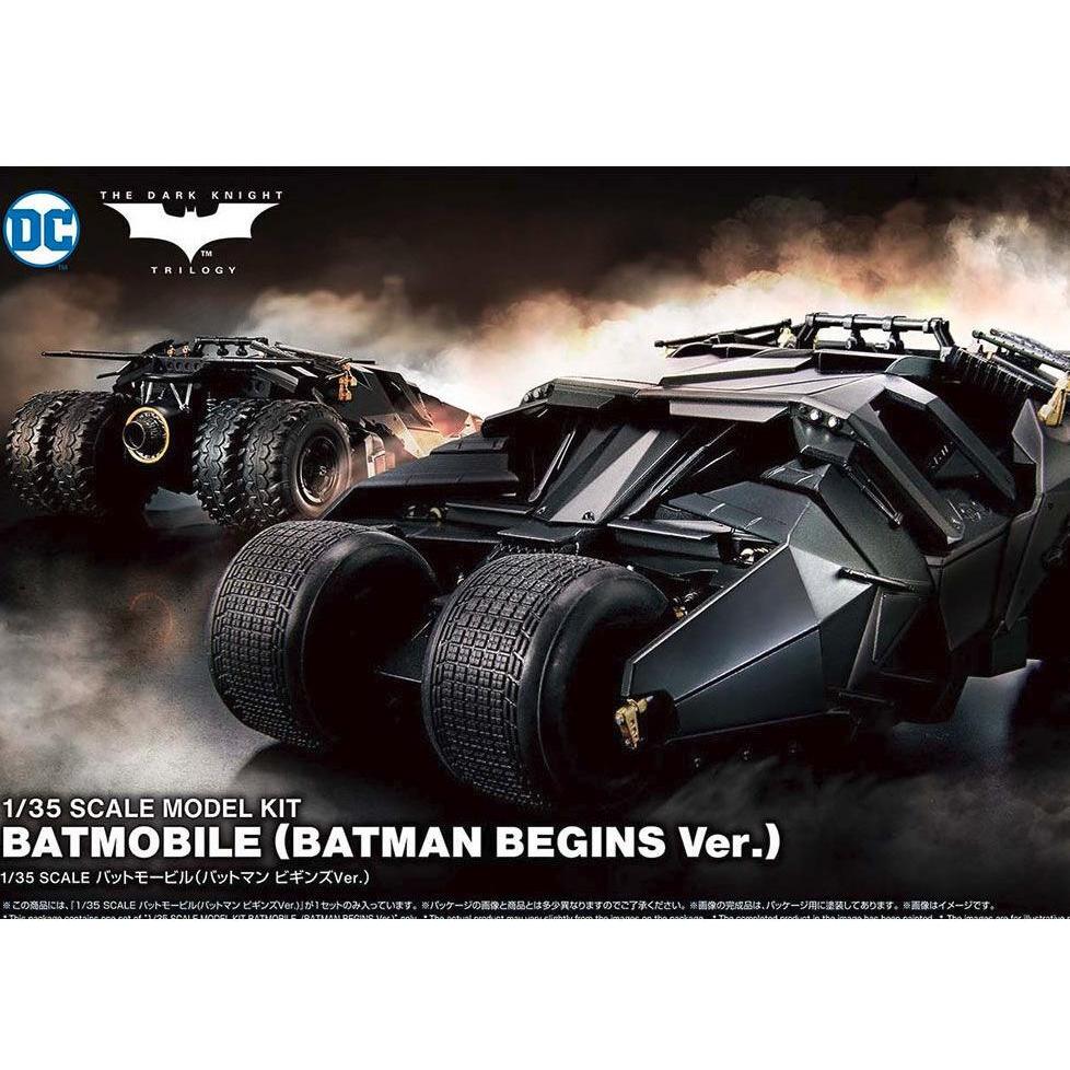 Bandai 1/35 BATMOBILE Tumbler (BATMAN BEGINS Ver.) model kit