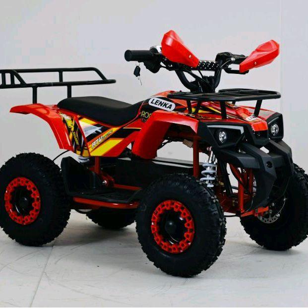 ATV TOURING LENKA 50CC 2TAK MODEL TERBARU ~ COCOK BUAT ANAK - merah