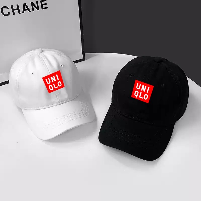Topi Baseball Caps Bordir Uniqlo || Premium High Quality  Distro AllNewFila Baseball Unisex Katun Jo