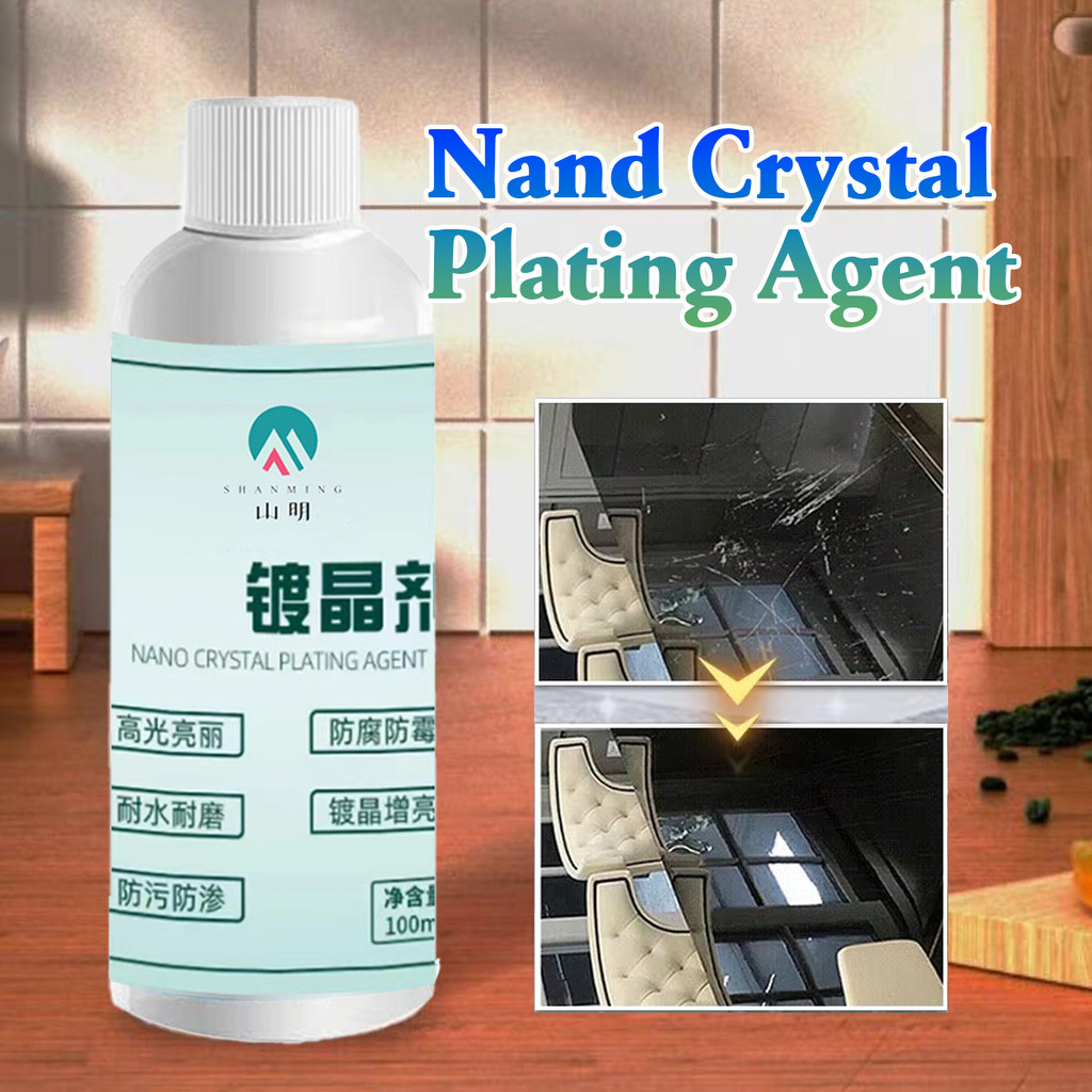 100ml Poles keramik lantai Pengkilap lantai keramik Cairan Kristalisasi Marmer Granit Tile Produk