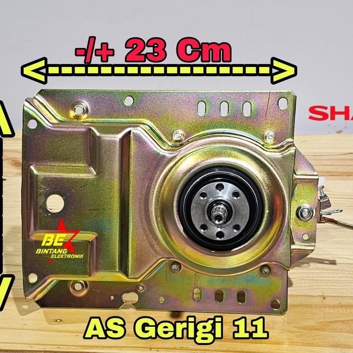 Gearbox Mesin cuci ((Sharp)) 1 tabung, girbok --Sharp-- 1 tabung BNDPart