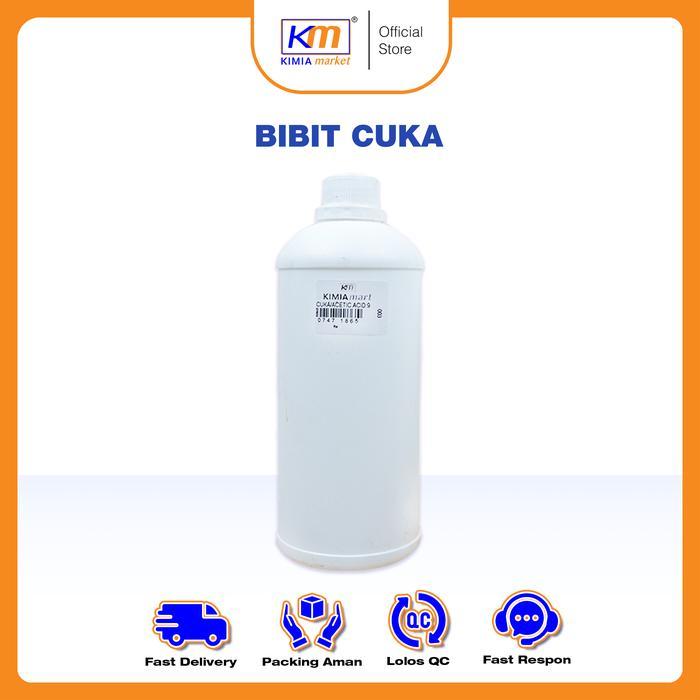 Asam Cuka Glasial 1 Liter Glacial Asetik Acid 99,8% Cuka Pekat