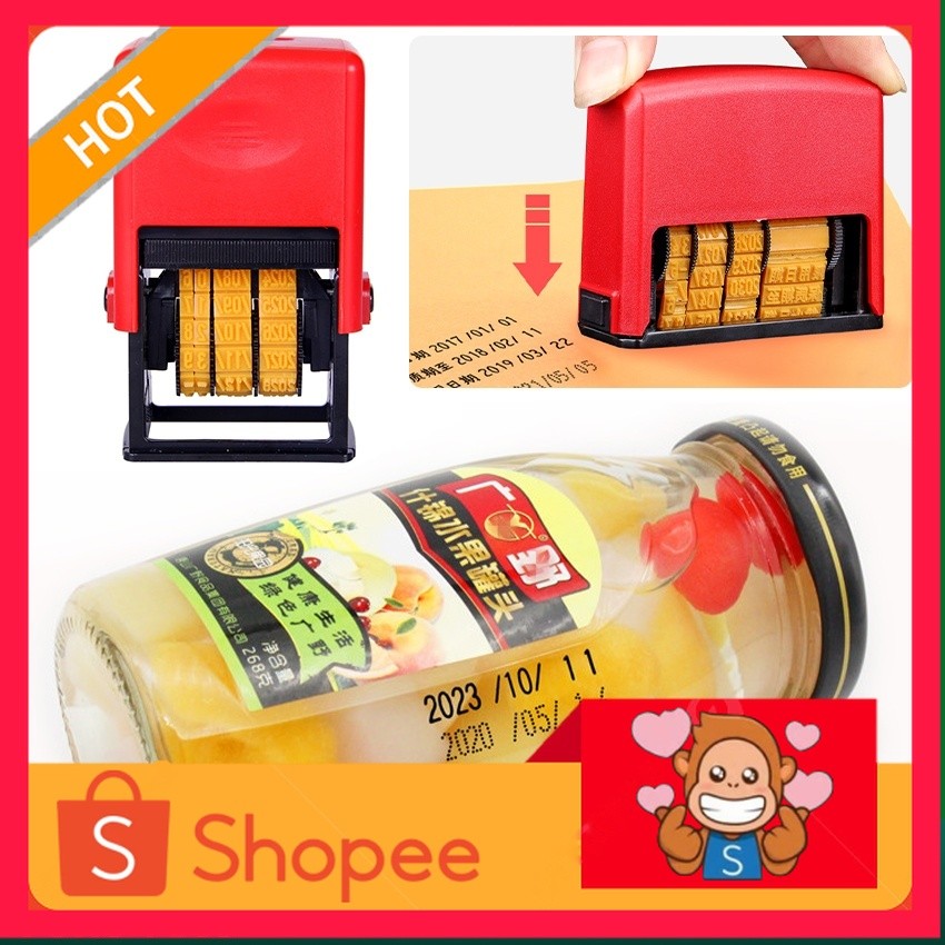 Stempel Expired Tanggal Produksi Otomatis - Expired BEST BEFORE - Stempel Exp Date