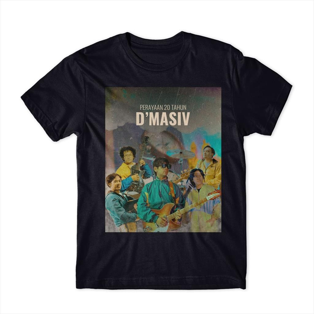 D`MASIV - TSHIRT KONSER 2 DEKADE (BLACK)