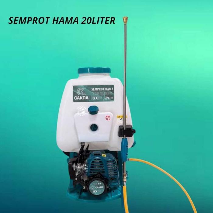 READY POWER SPRAYER GX26 2 TAK MESIN SEMPROT HAMA TU26 25L CAKRA MODEL THAILAND - 20Liter