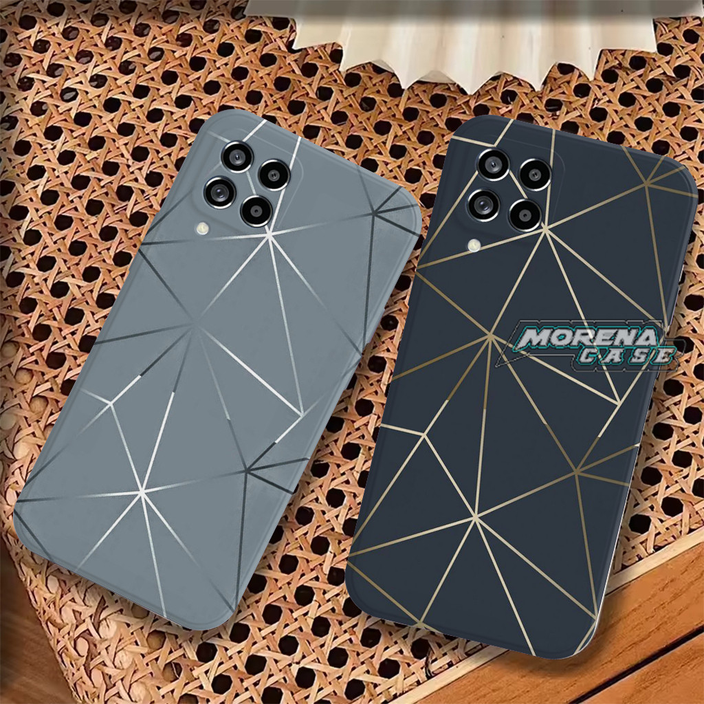 Samsung A12 M12 A22 4G A22 5G M32 4G M22 4G M34 M54 - Softcase - Motif M4rble G4ris - Case Terbaik