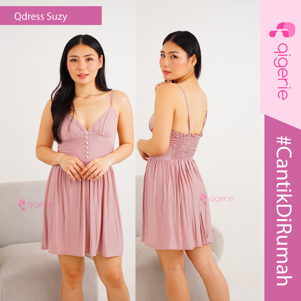 QIGERIE SUZY | Daster Kekinian | Baju Dinas Malam | Baju Tidur Sexy